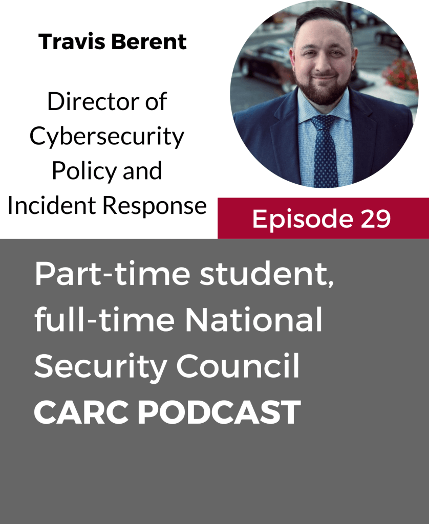 CARC Podcast Episode 29 Full-Time National Security Council