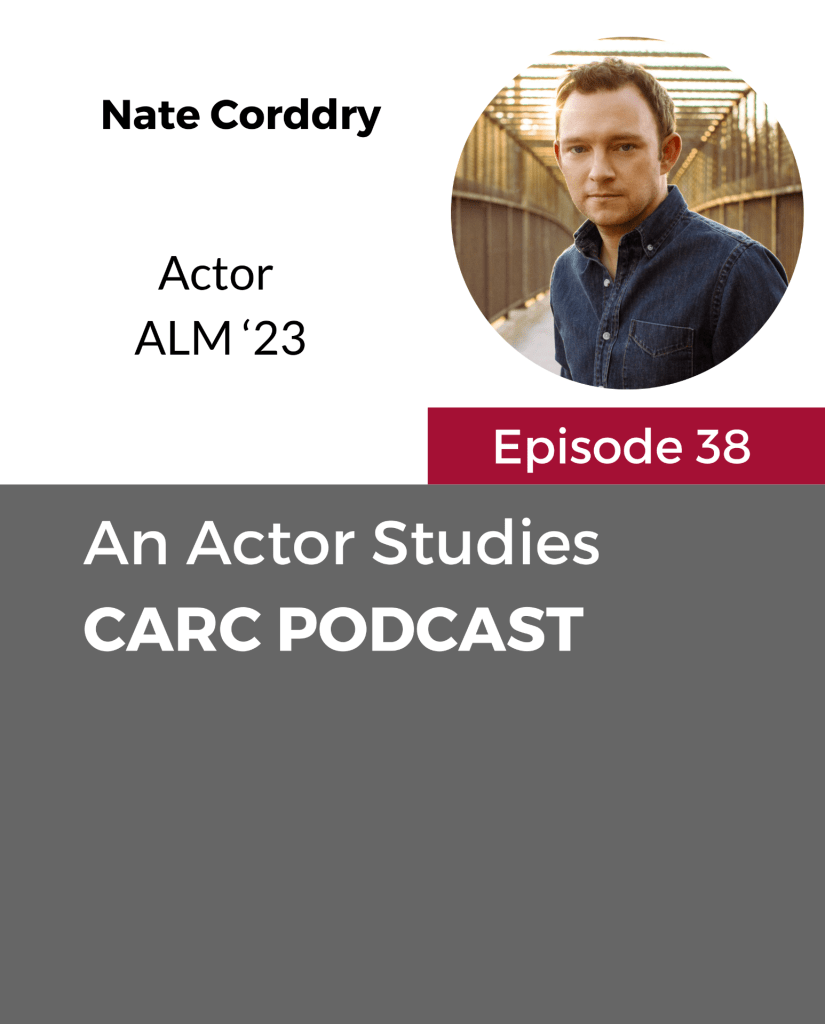 CARC Podcast with Nate Corddry